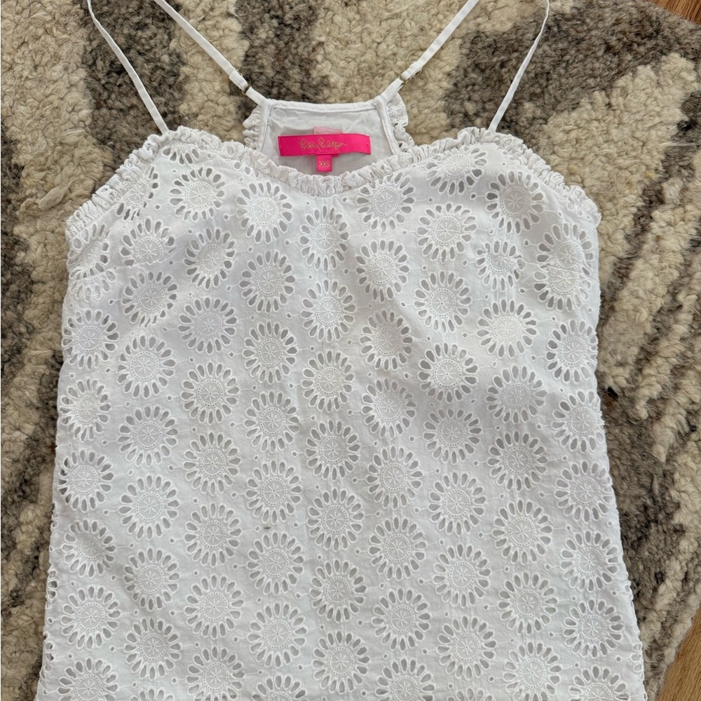 Lilly Pulitzer Floral Eyelet Camisole